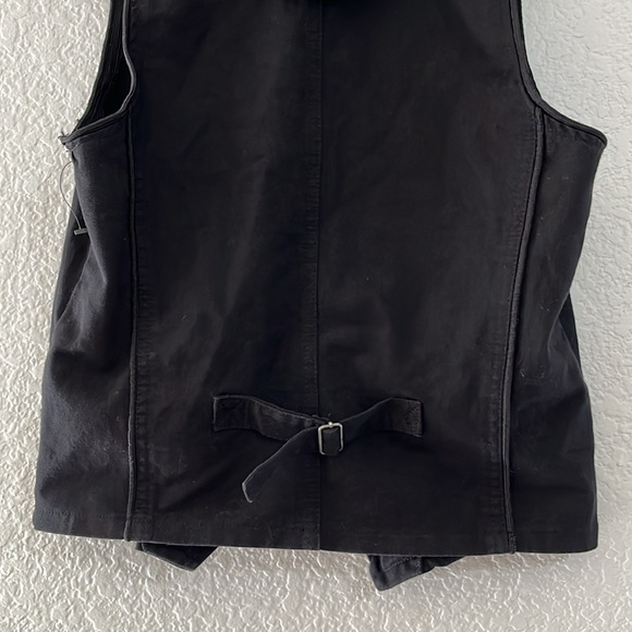 Tripp NYC Black Denim Vest Jacket - Picture 11 of 17
